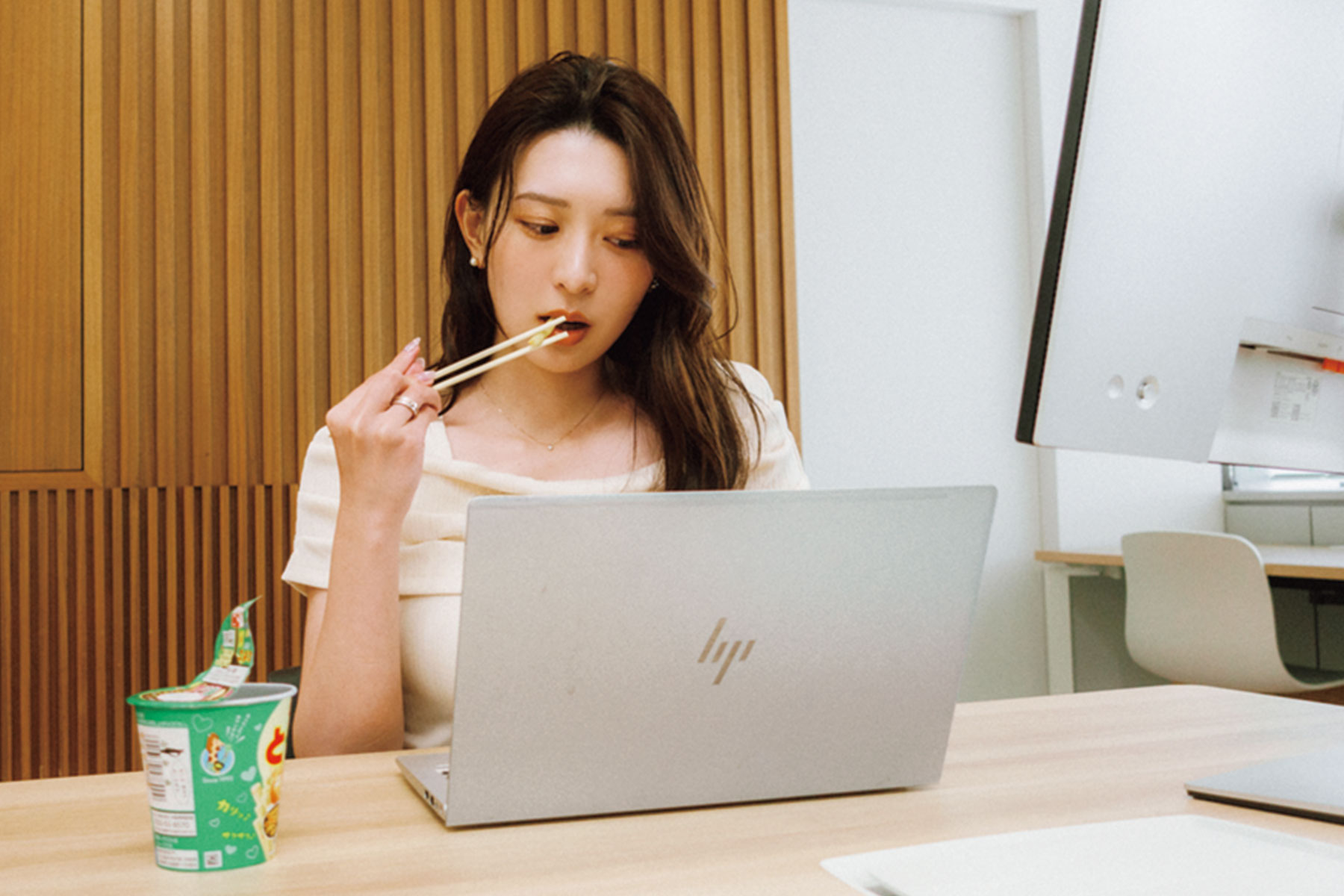 出社の様子