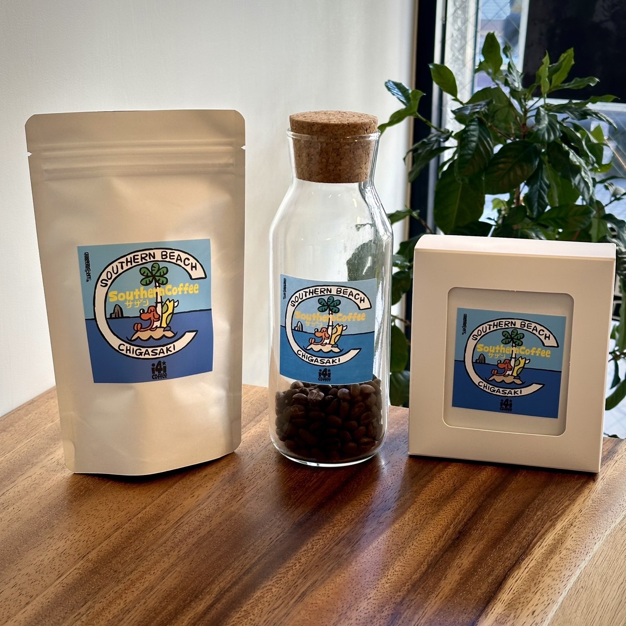 i4i coffeeのお豆とドリップ