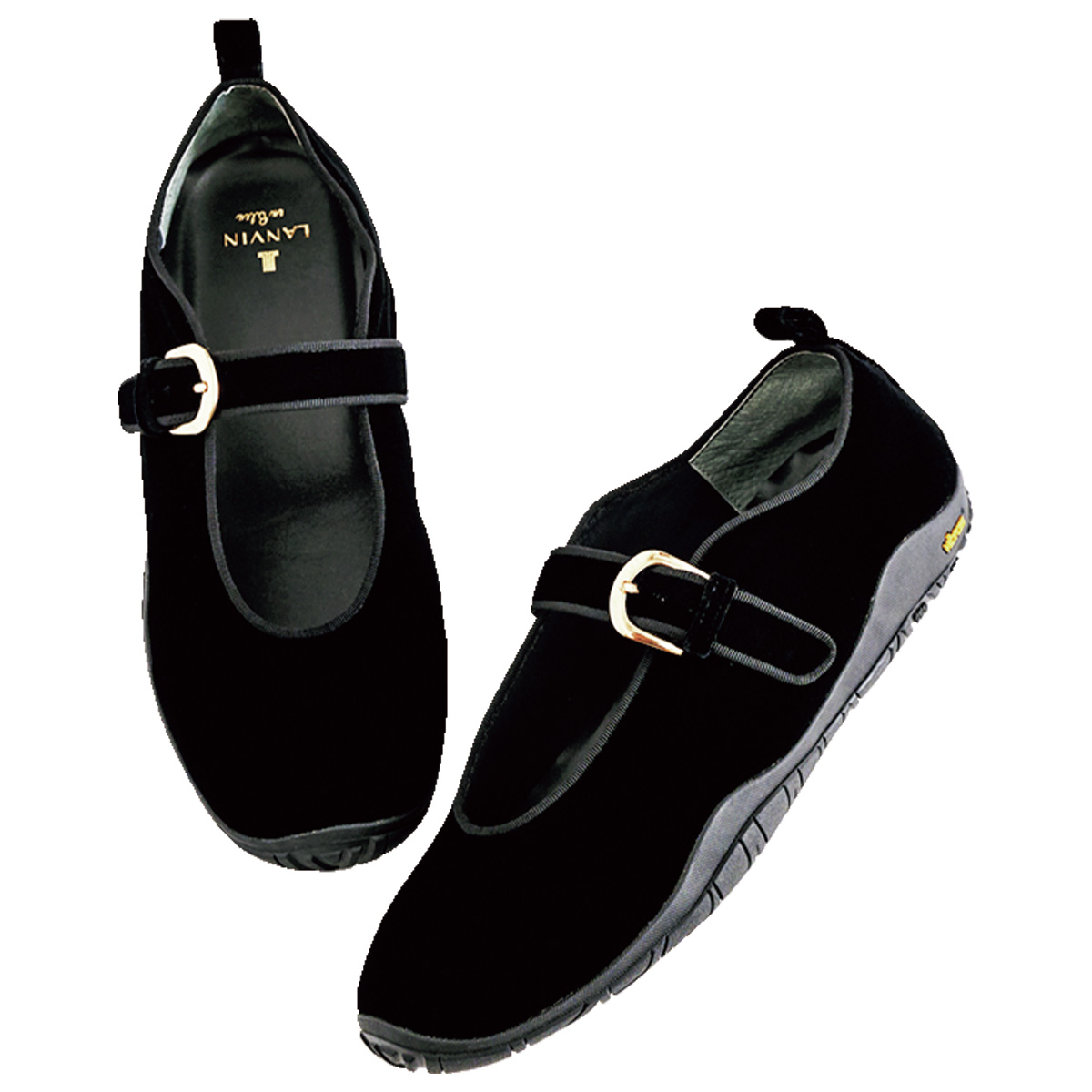 LANVIN en Bleuのバレエシューズ